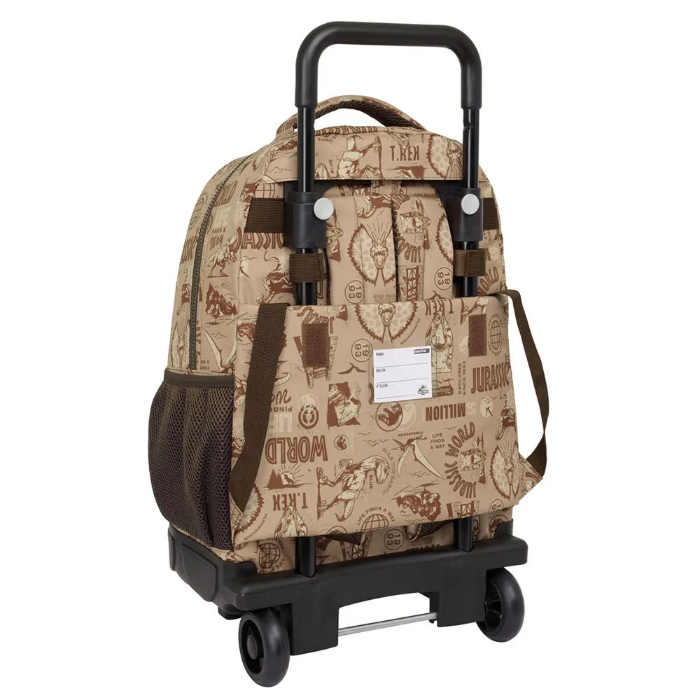 Safta Compact Jurassic World Ryggsäck Med Hjul, Multicolor