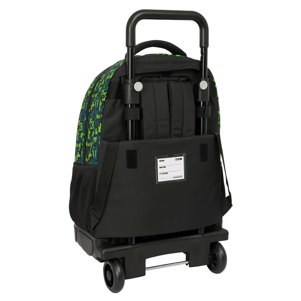 Safta Compact Minecraft Tnt 33l 33x22x45 Cm Ryggsäck Med Hjul, Multicolor Safta Compact Minecraft Tnt 33l 33x22x45 Cm Ryggsäck Med Hjul, Multicolor