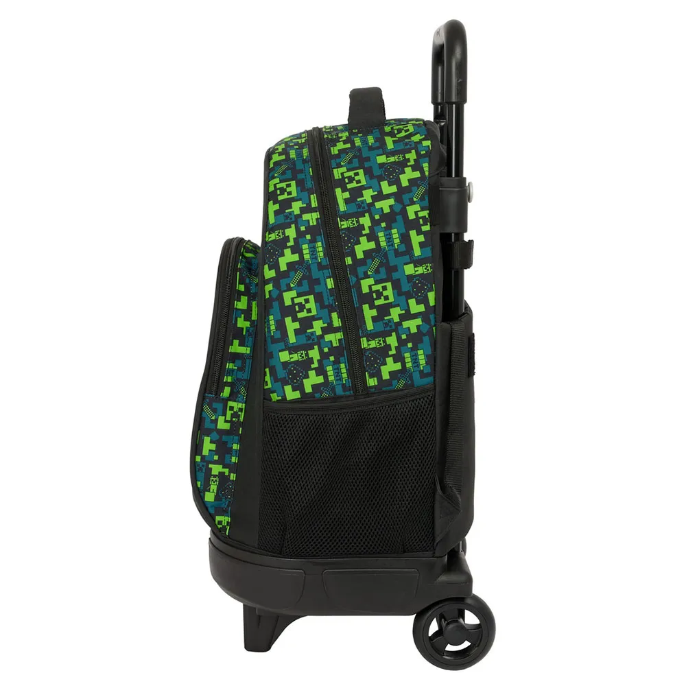 Safta Compact Minecraft Tnt 33l 33x22x45 Cm Ryggsäck Med Hjul, Multicolor Safta Compact Minecraft Tnt 33l 33x22x45 Cm Ryggsäck Med Hjul, Multicolor