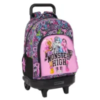 Safta Compact Monster High Drama Ryggsäck Med Hjul Safta Compact Monster High Drama Ryggsäck Med Hjul