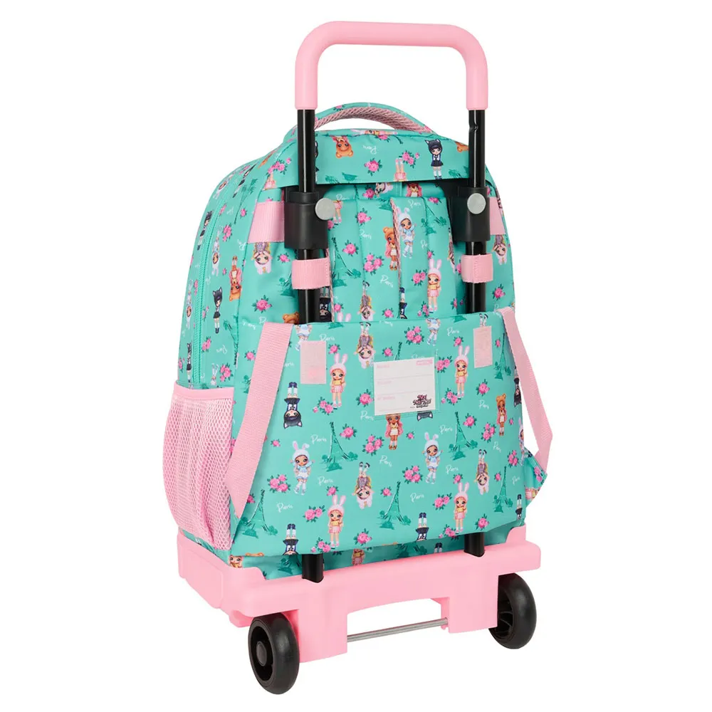 Safta Compact Nanana Bunny Ryggsäck Med Hjul, Multicolor