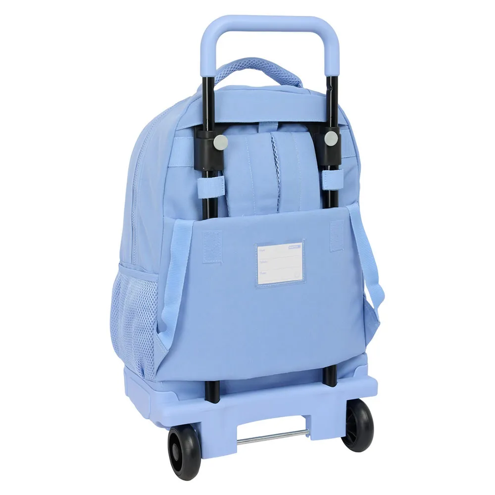 Safta Compact Smiley World Joyful Ryggsäck Med Hjul, Multicolor