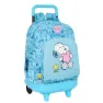 Safta Compact Snoopy Love Ryggsäck Med Hjul, Multicolor