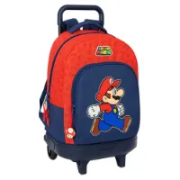 Safta Compact Super Mario Trick Ryggsäck Med Hjul