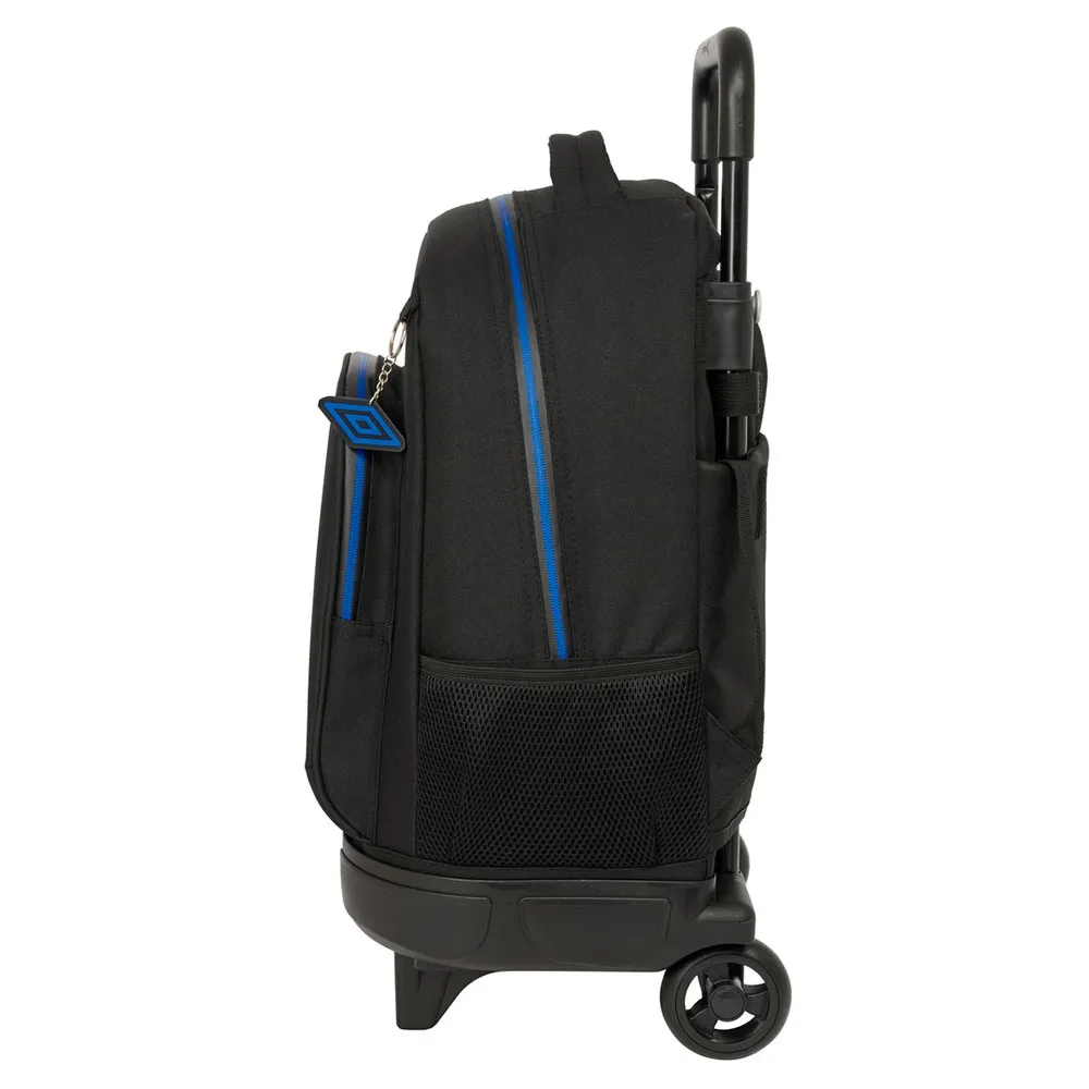 Safta Compact Umbro Jet Black Ryggsäck Med Hjul, Multicolor
