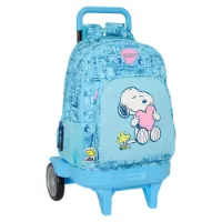 Safta Compact With Remove Evolutive Trolley Snoopy Love Ryggsäck Med Hjul