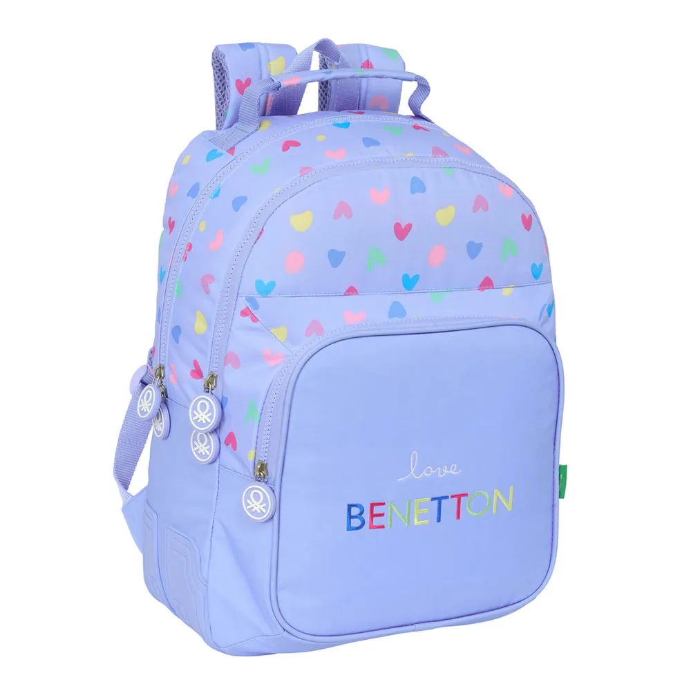 Safta Double Benetton 10l 27x33x10 Cm Ryggsäck