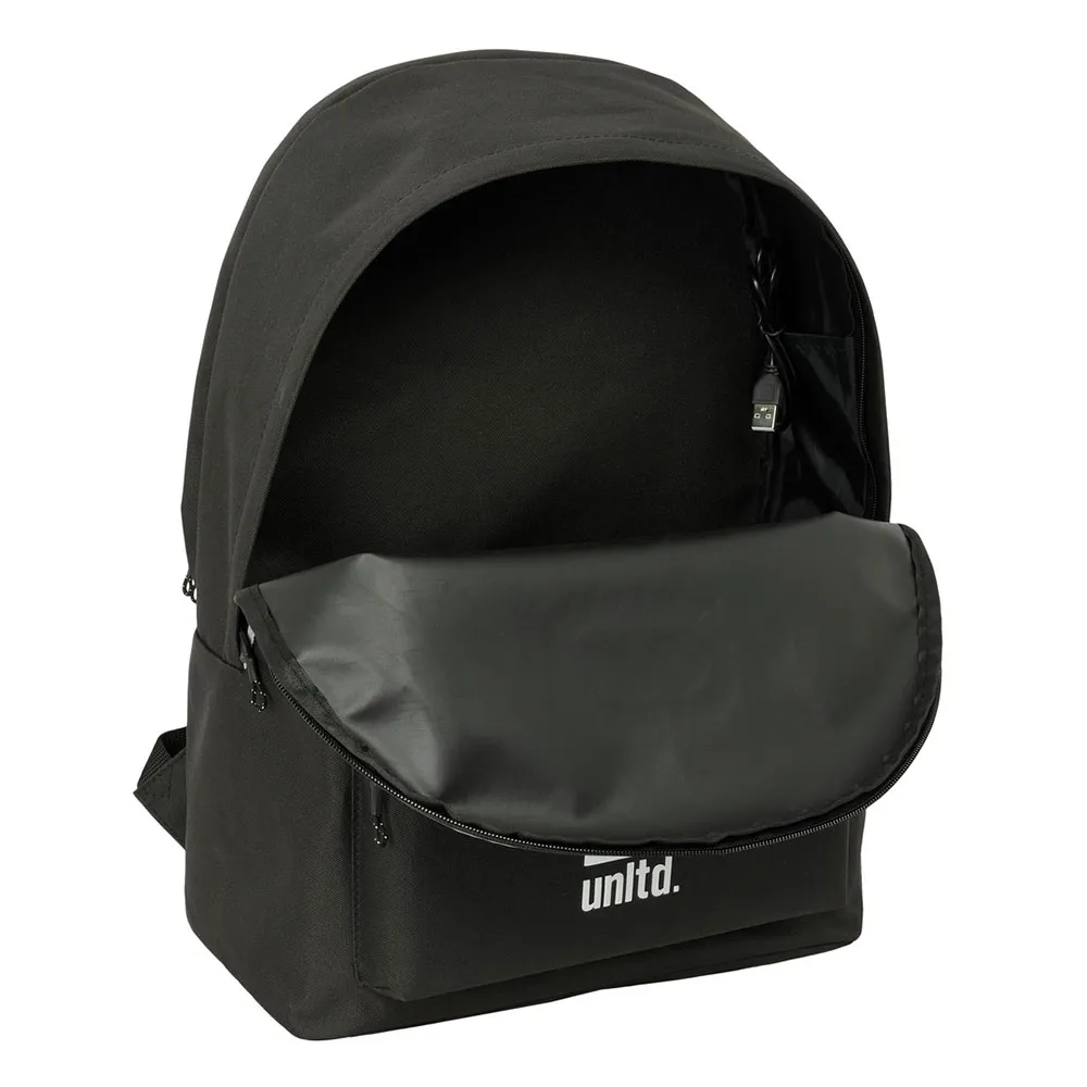 Safta Double For 15.6´´ Laptop+usb Ecko Unltdworldwide 10l 27x33x10 Cm Ryggsäck, Multicolor