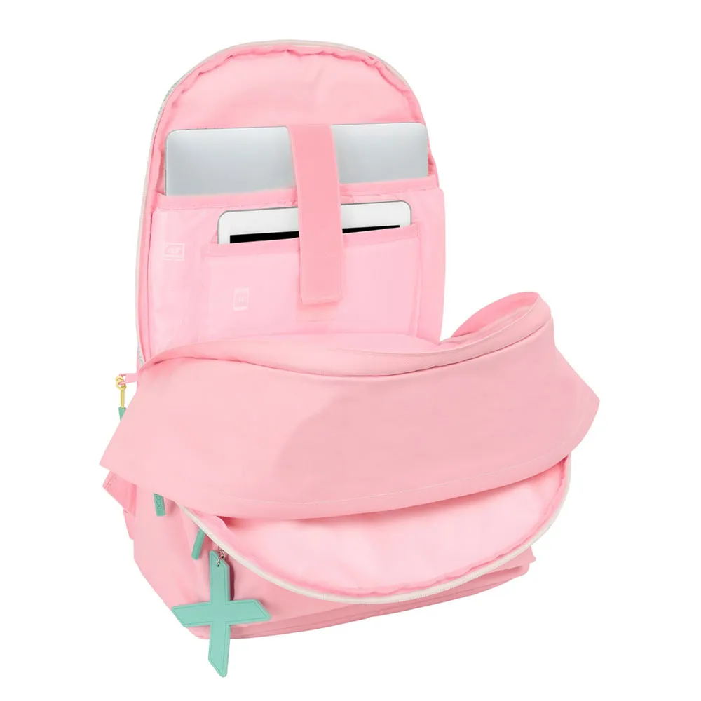 Safta Double For 15.6´´ Laptop+usb Munich Candy 10l 27x33x10 Cm Ryggsäck, Multicolor Safta Double For 15.6´´ Laptop+usb Munich Candy 10l 27x33x10 Cm Ryggsäck, Multicolor