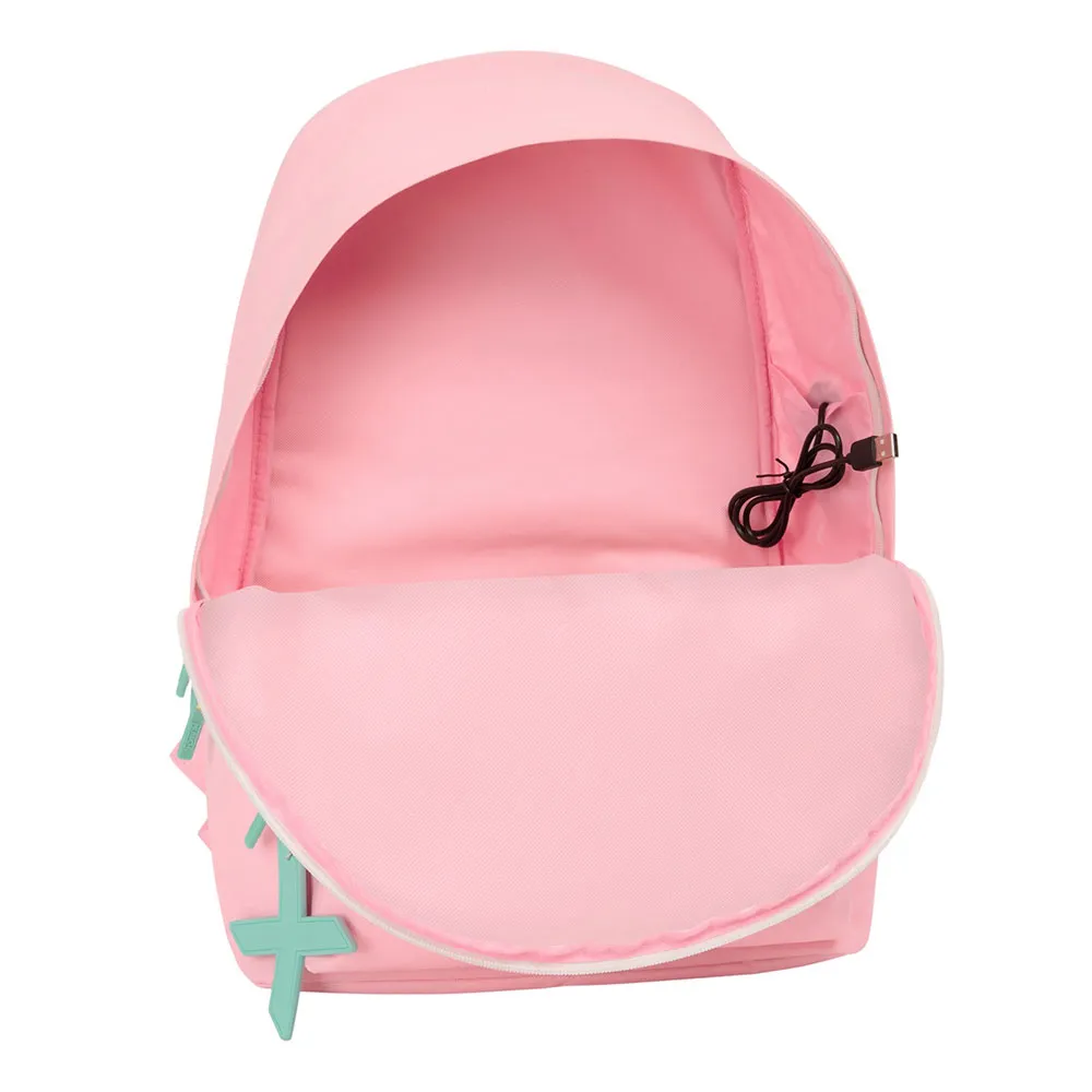 Safta Double For 15.6´´ Laptop+usb Munich Candy 10l 27x33x10 Cm Ryggsäck, Multicolor Safta Double For 15.6´´ Laptop+usb Munich Candy 10l 27x33x10 Cm Ryggsäck, Multicolor