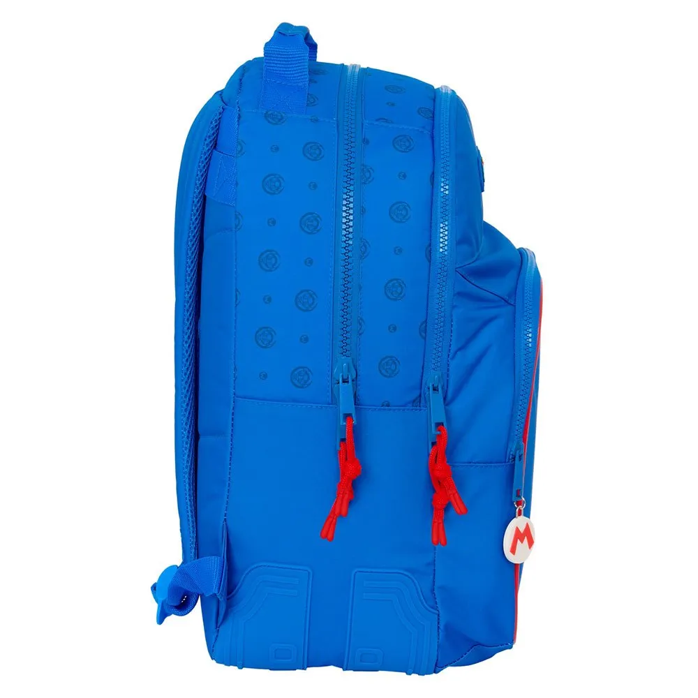 Safta Double Super Mario Play 10l 27x33x10 Cm Ryggsäck, Multicolor Safta Double Super Mario Play 10l 27x33x10 Cm Ryggsäck, Multicolor