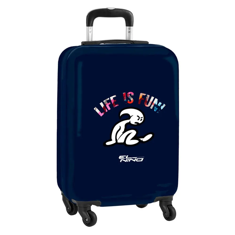 Safta El Niño Life Is Fun 40l Trolleyväska, Multicolor