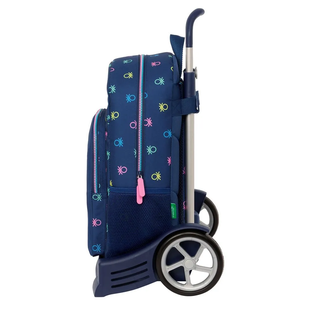 Safta Evolution Benetton Ryggsäck Med Hjul, Cool Safta Evolution Benetton Ryggsäck Med Hjul, Cool