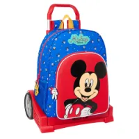 Safta Evolution Mickey Mouse Good Day Ryggsäck Med Hjul
