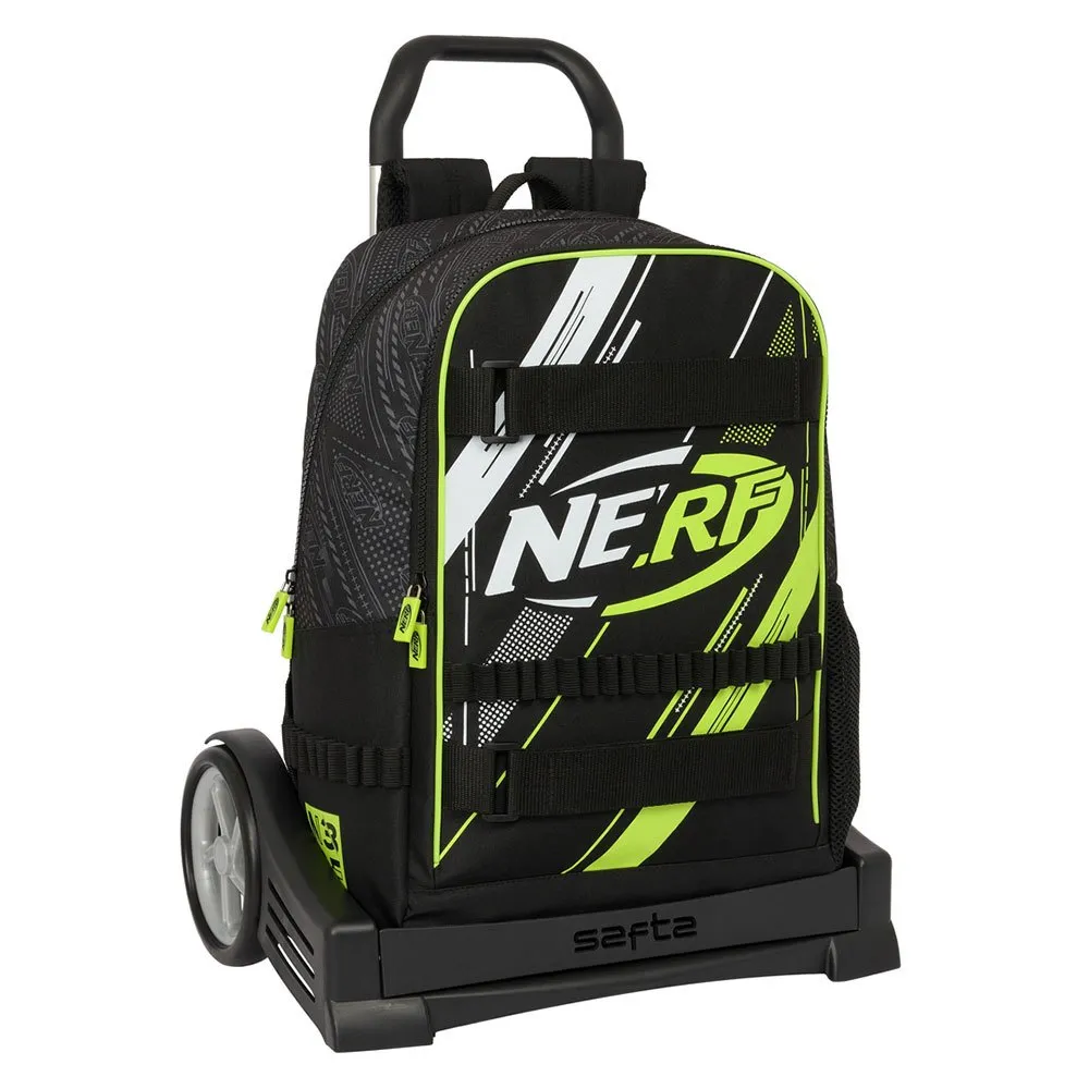 Safta Evolution Nerf Get Ready Ryggsäck Med Hjul, Multicolor