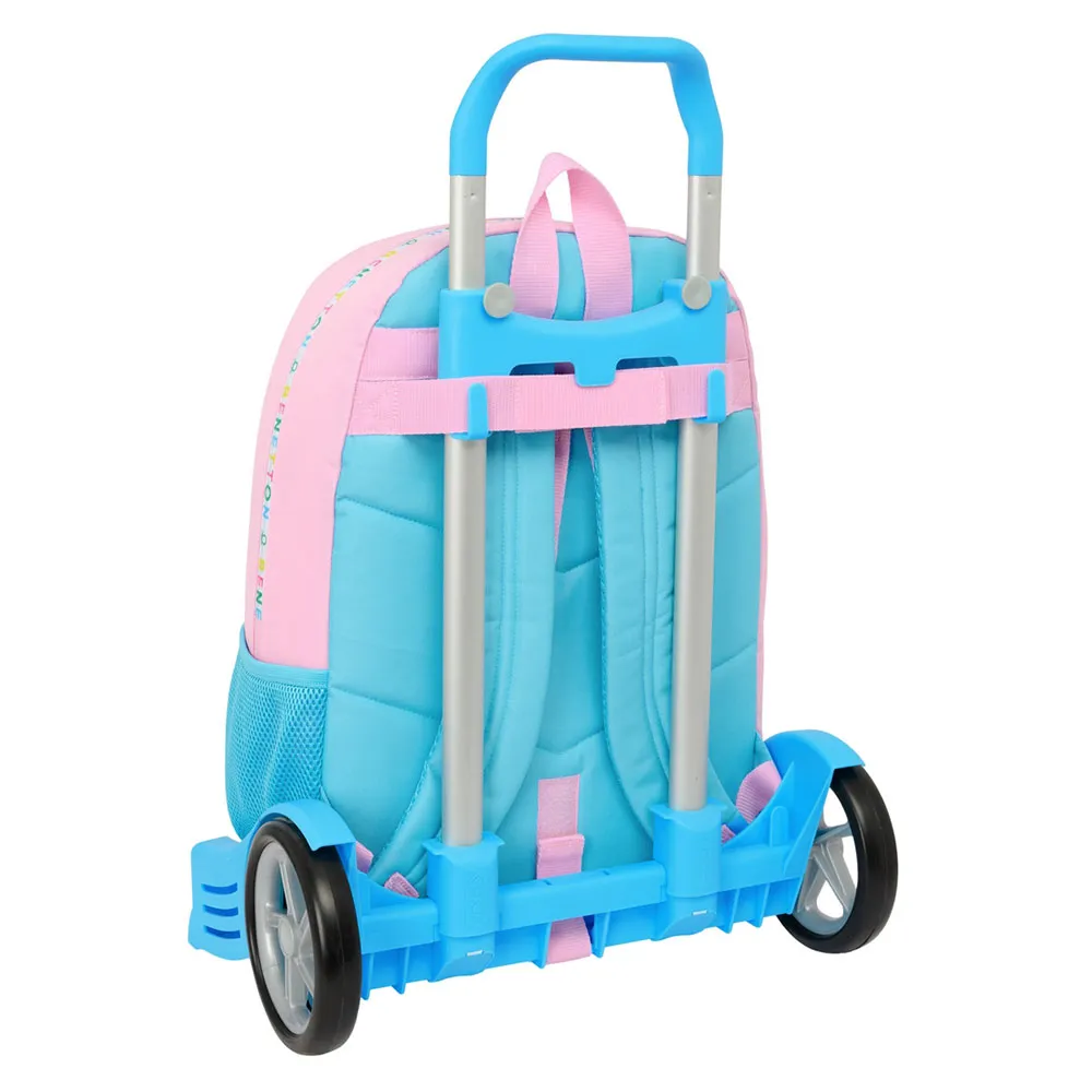 Safta Evolution Trolley Benetton Unique Ryggsäck Med Hjul, Multicolor