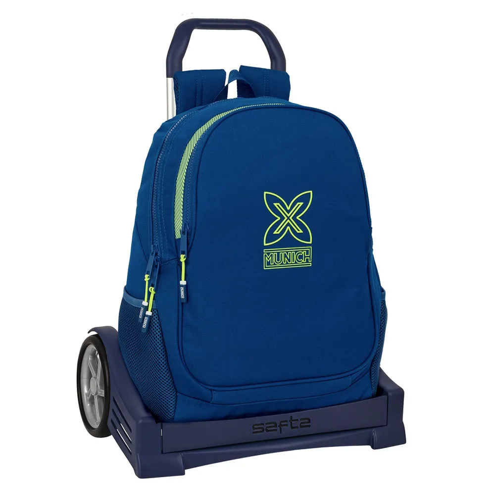 Safta Evolution Trolley Munich North Ryggsäck Med Hjul, Multicolor
