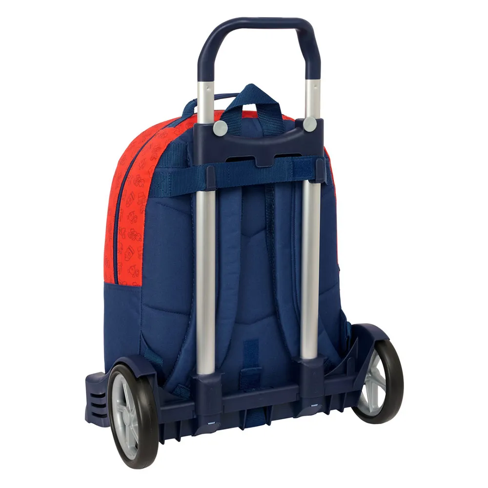 Safta Evolution Trolley Super Mario Trick Ryggsäck Med Hjul, Multicolor