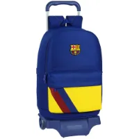 Safta F.c Barcelona 19/20 Away Ryggsäck Med Hjul