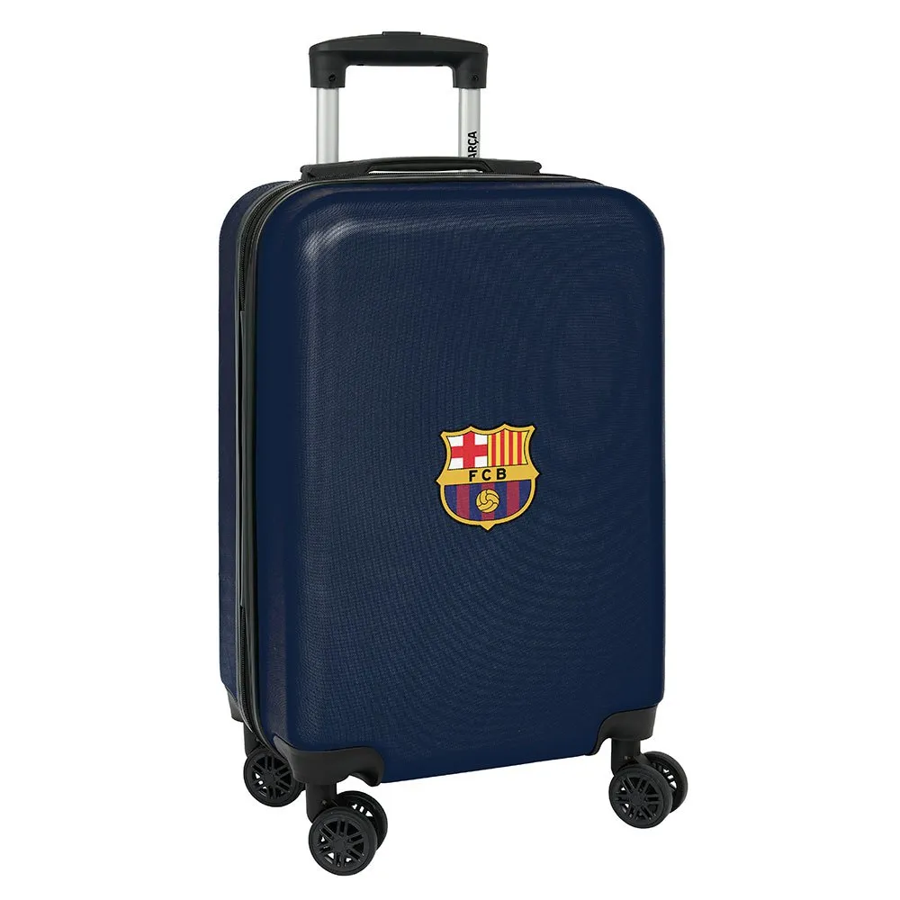 Safta F.c Barcelona Cabin 20´´ Twin Wheels Trolleyväska, Multicolor