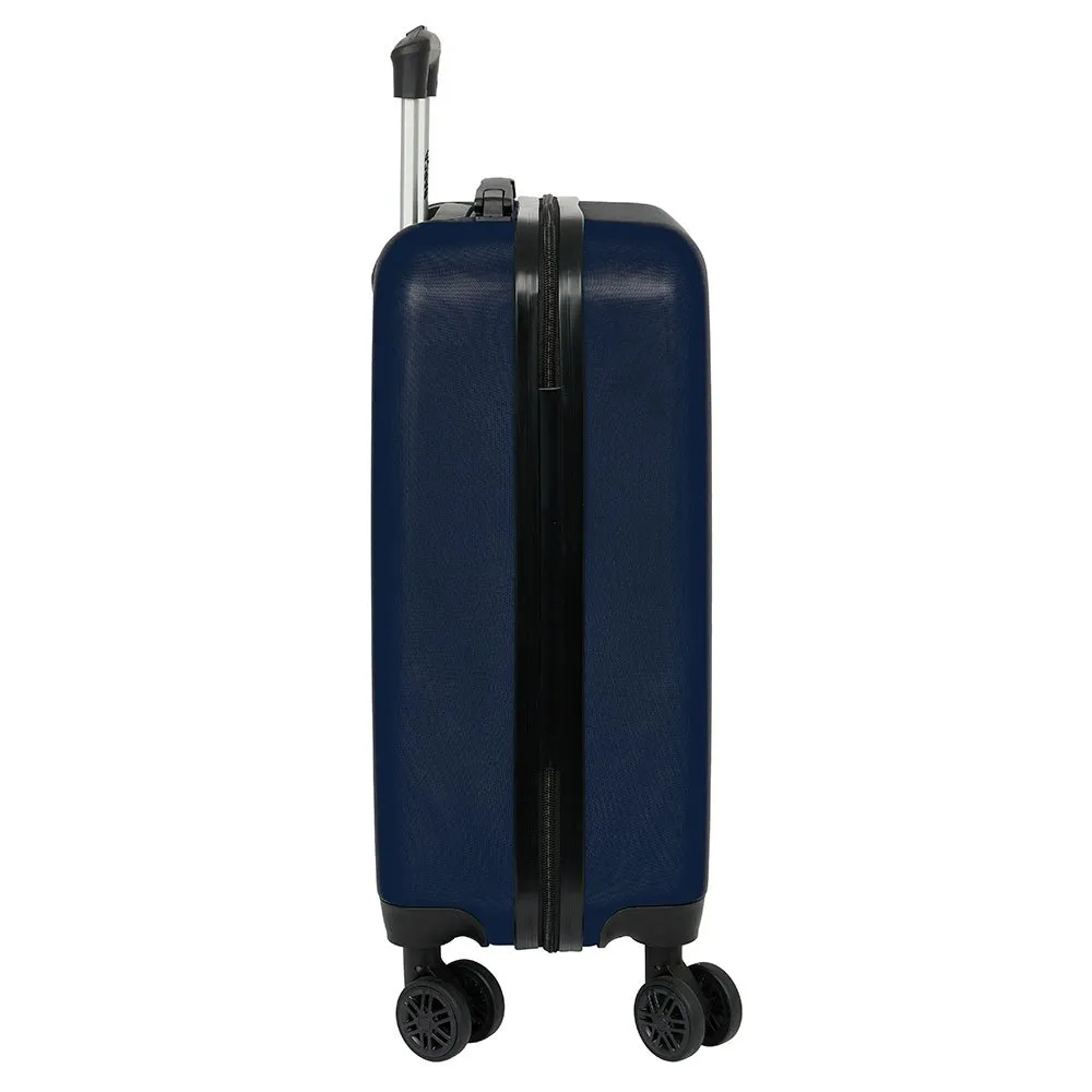Safta F.c Barcelona Cabin 20´´ Twin Wheels Trolleyväska, Multicolor