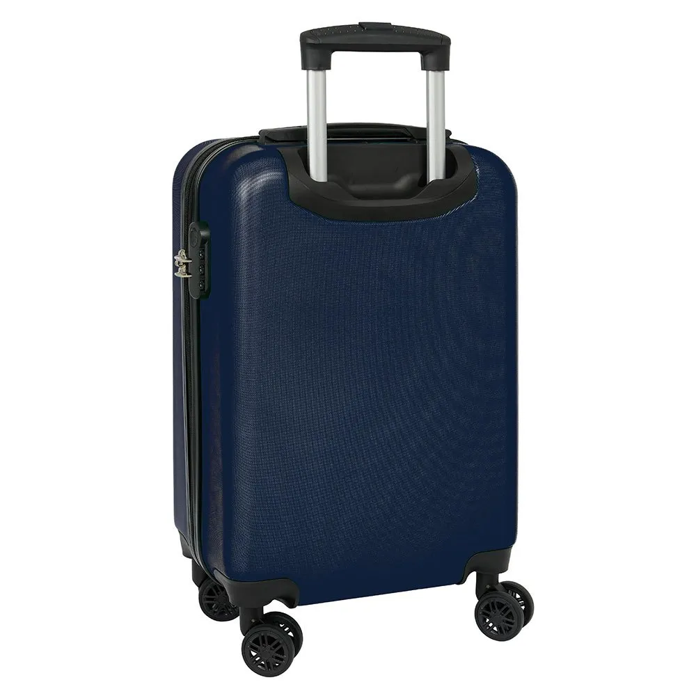 Safta F.c Barcelona Cabin 20´´ Twin Wheels Trolleyväska, Multicolor