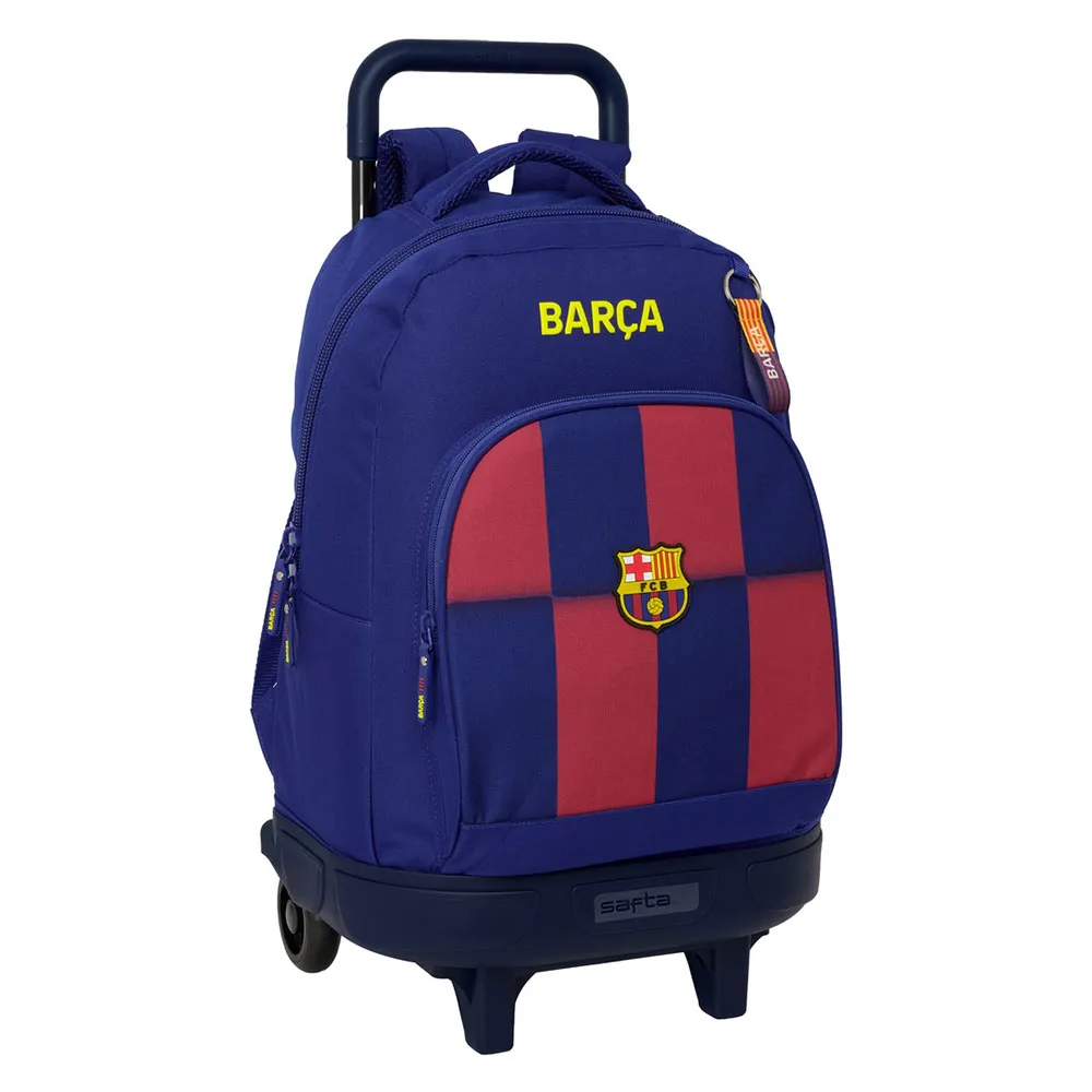 Safta Fc Barcelona Home Kit 25/26 Ryggsäck Med Hjul 45 Cm, Multicolor