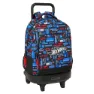 Safta Hot Wheels Ryggsäck Med Hjul 45 Cm, Multicolor
