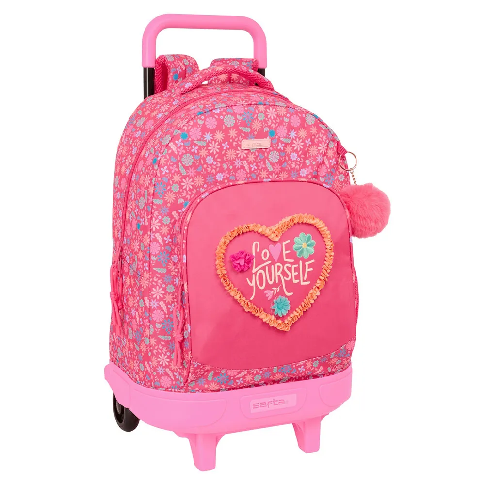 Safta Kännande Ryggsäck Med Hjul, Multicolor