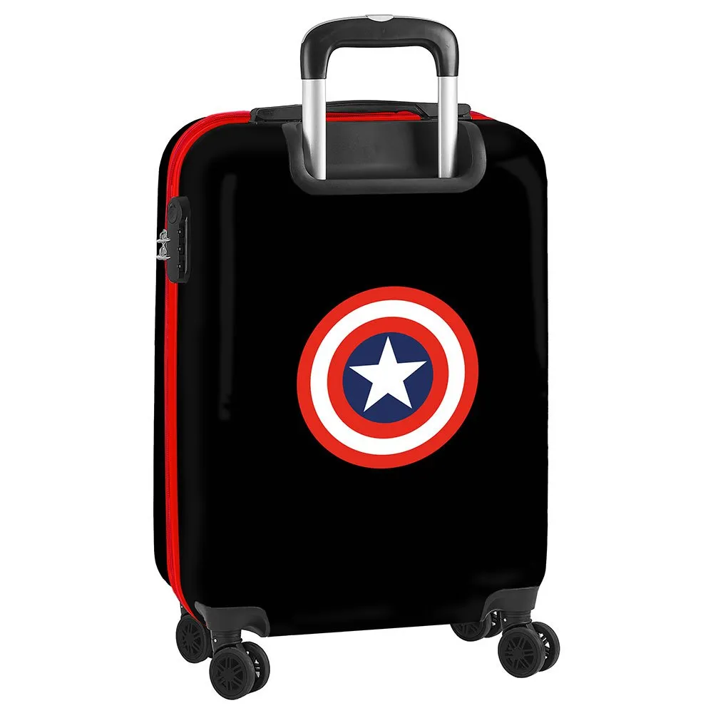 Safta Kapten Amerika Teen Cabin 20´´ Trolley, Multicolor