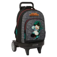 Safta Kompakt My Hero Academia-ryggsäck Med Trolley Och Evolutionerande Hjul