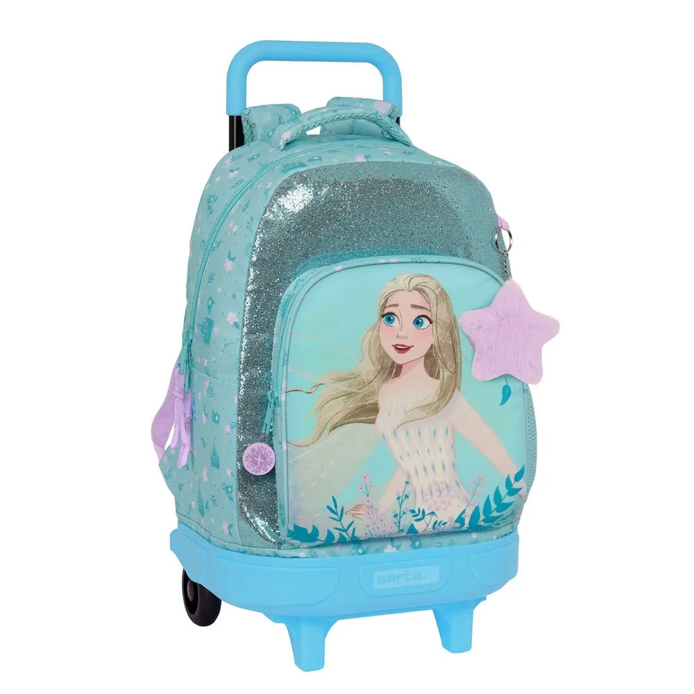 Safta Ledové Království 2 Kompakt Ryggsäck Med Hjul Hello Spring, Multicolor