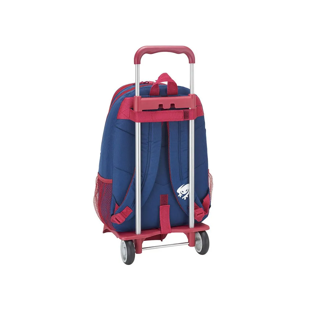 Safta Levante Ud 22.5l Ryggsäck Med Hjul, Blue / maroon
