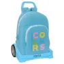 Safta Med Trolley Evolution Benetton Ryggsäck Med Hjul, Spring