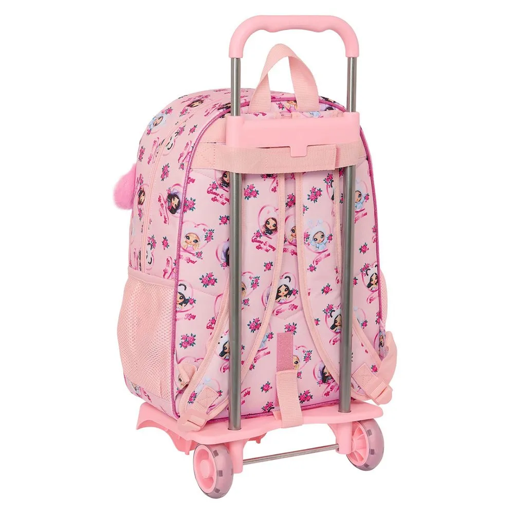 Safta Med Trolleyhjul Nanana Fantastisk Ryggsäck Med Hjul, Multicolor 2