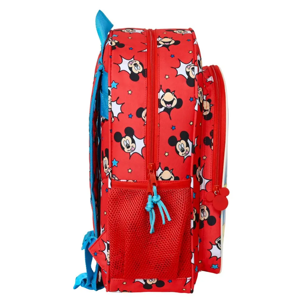Safta Mickey Mouse Happy Smiles 21.5l 33x45x15 Cm Ryggsäck, Multicolor Safta Mickey Mouse Happy Smiles 21.5l 33x45x15 Cm Ryggsäck, Multicolor