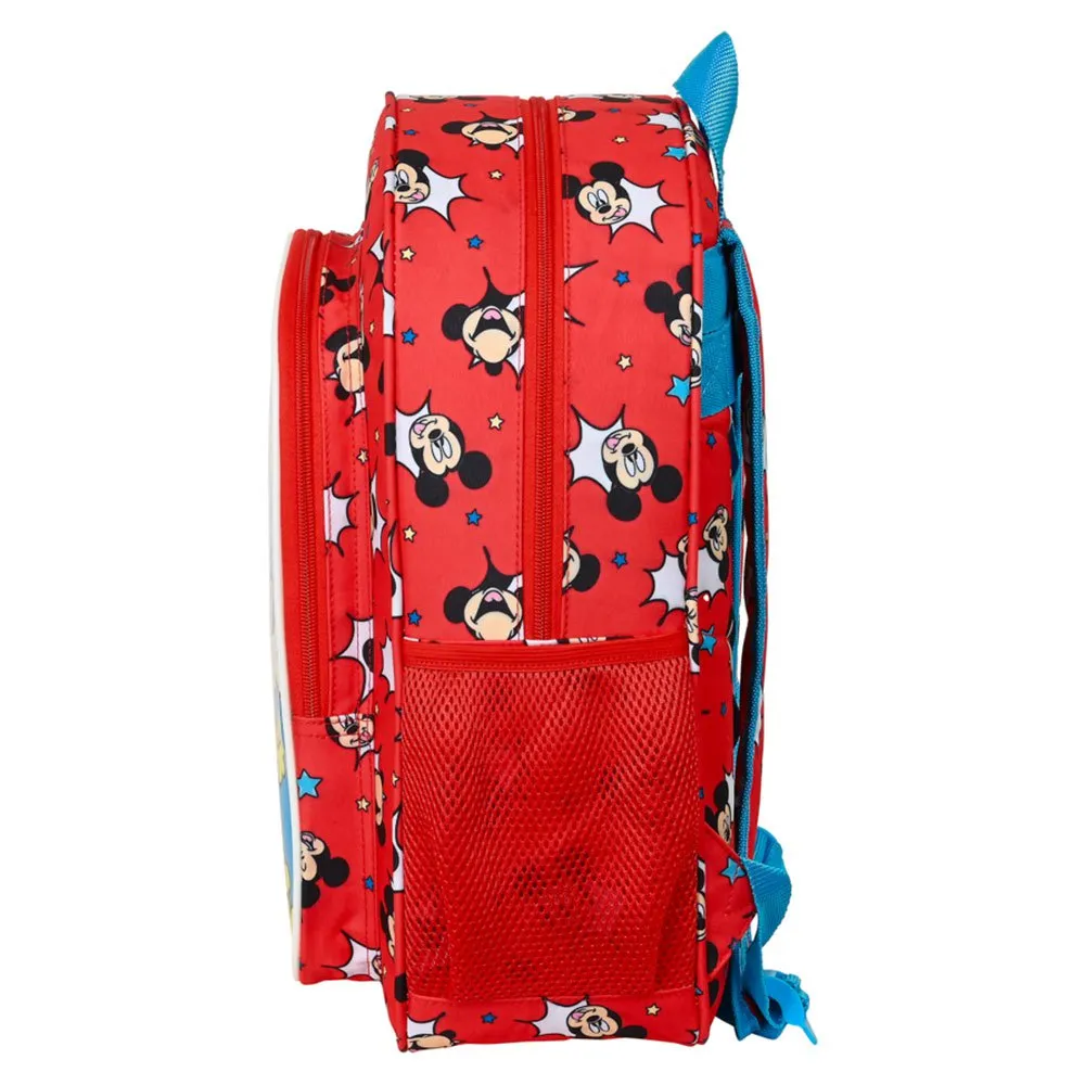 Safta Mickey Mouse Happy Smiles 21.5l 33x45x15 Cm Ryggsäck, Multicolor Safta Mickey Mouse Happy Smiles 21.5l 33x45x15 Cm Ryggsäck, Multicolor