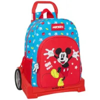 Safta Mickey Mouse Med Trolley Evolution Fantastisk Ryggsäck Med Hjul