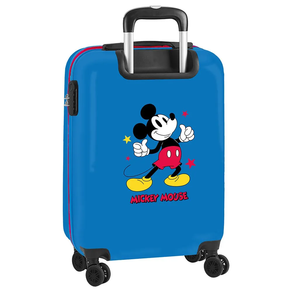 Safta Mickey Mouse Only One Cabin 20 Twin Wheels Trolleyväska, Multicolor