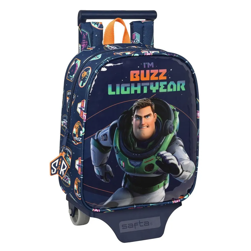 Safta Mini 232 Wheels Lightyear Ryggsäck Med Hjul, Multicolor