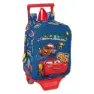 Safta Mini Cars Racing Ryggsäck Med Hjul, Multicolor