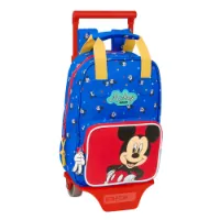 Safta Mini With Wheels Mickey Mouse Good Day Ryggsäck Med Hjul Safta Mini With Wheels Mickey Mouse Good Day Ryggsäck Med Hjul