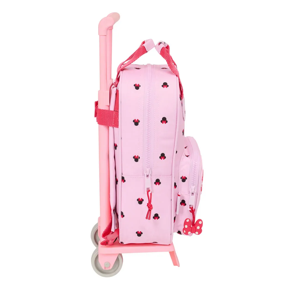 Safta Mini With Wheels Minnie Mouse Naive Ryggsäck Med Hjul, Multicolor
