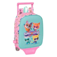 Safta Mini With Wheels Superkitties Ryggsäck Med Hjul Safta Mini With Wheels Superkitties Ryggsäck Med Hjul