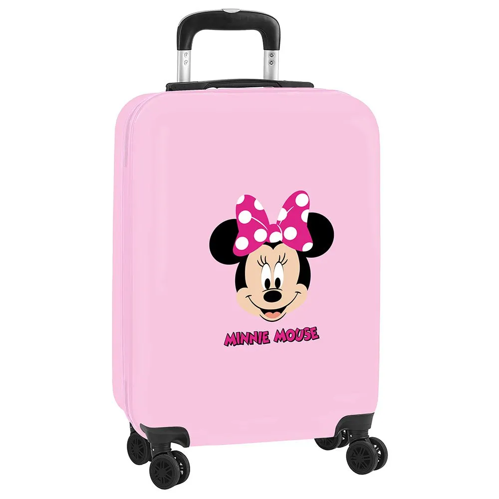 Safta Minnie Mouse ´´me Time´´ Cabin 20´´ Twin Wheels Trolleyväska Refurbished, Multicolor