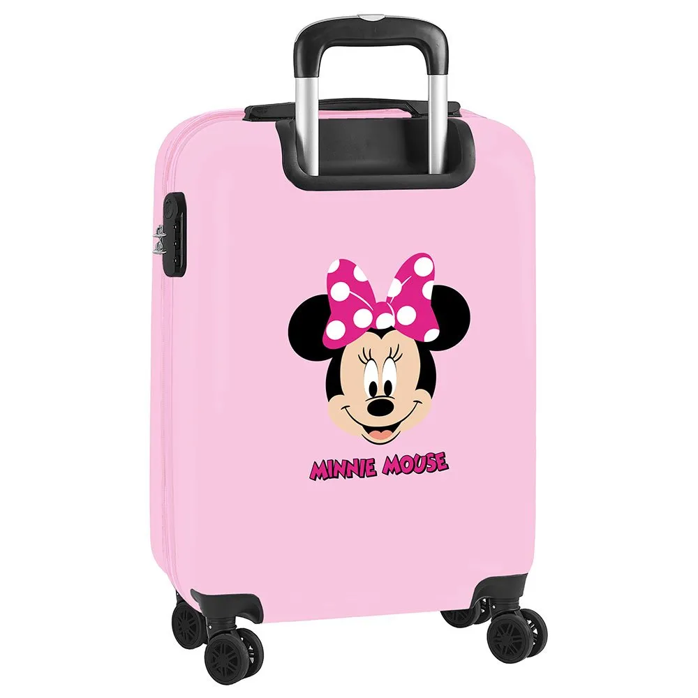 Safta Minnie Mouse ´´me Time´´ Cabin 20´´ Twin Wheels Trolleyväska Refurbished, Multicolor