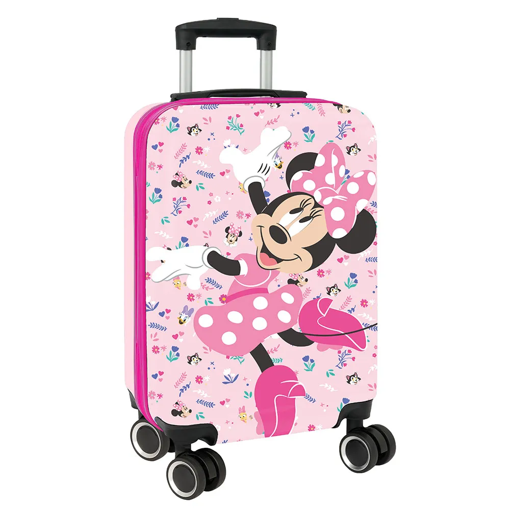 Safta Minnie Mouse Naive Ryggsäck Med Hjul, Multicolor Safta Minnie Mouse Naive Ryggsäck Med Hjul, Multicolor