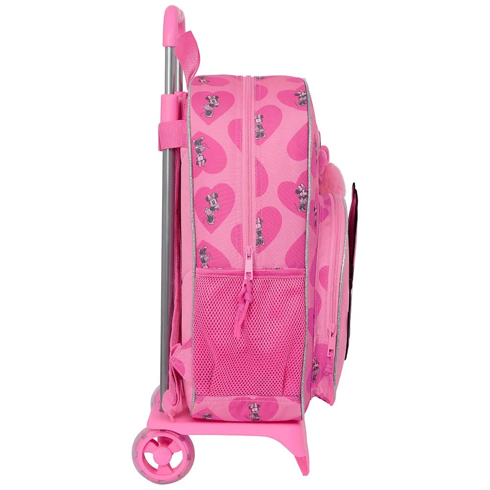 Safta Minnie Mus Älskad Ryggsäck Med Hjul, Multicolor Safta Minnie Mus Älskad Ryggsäck Med Hjul, Multicolor