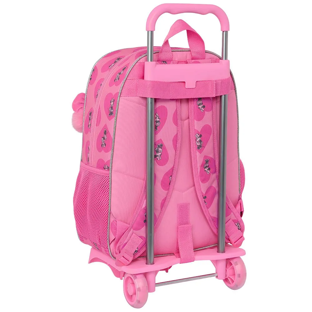 Safta Minnie Mus Älskad Ryggsäck Med Hjul, Multicolor Safta Minnie Mus Älskad Ryggsäck Med Hjul, Multicolor