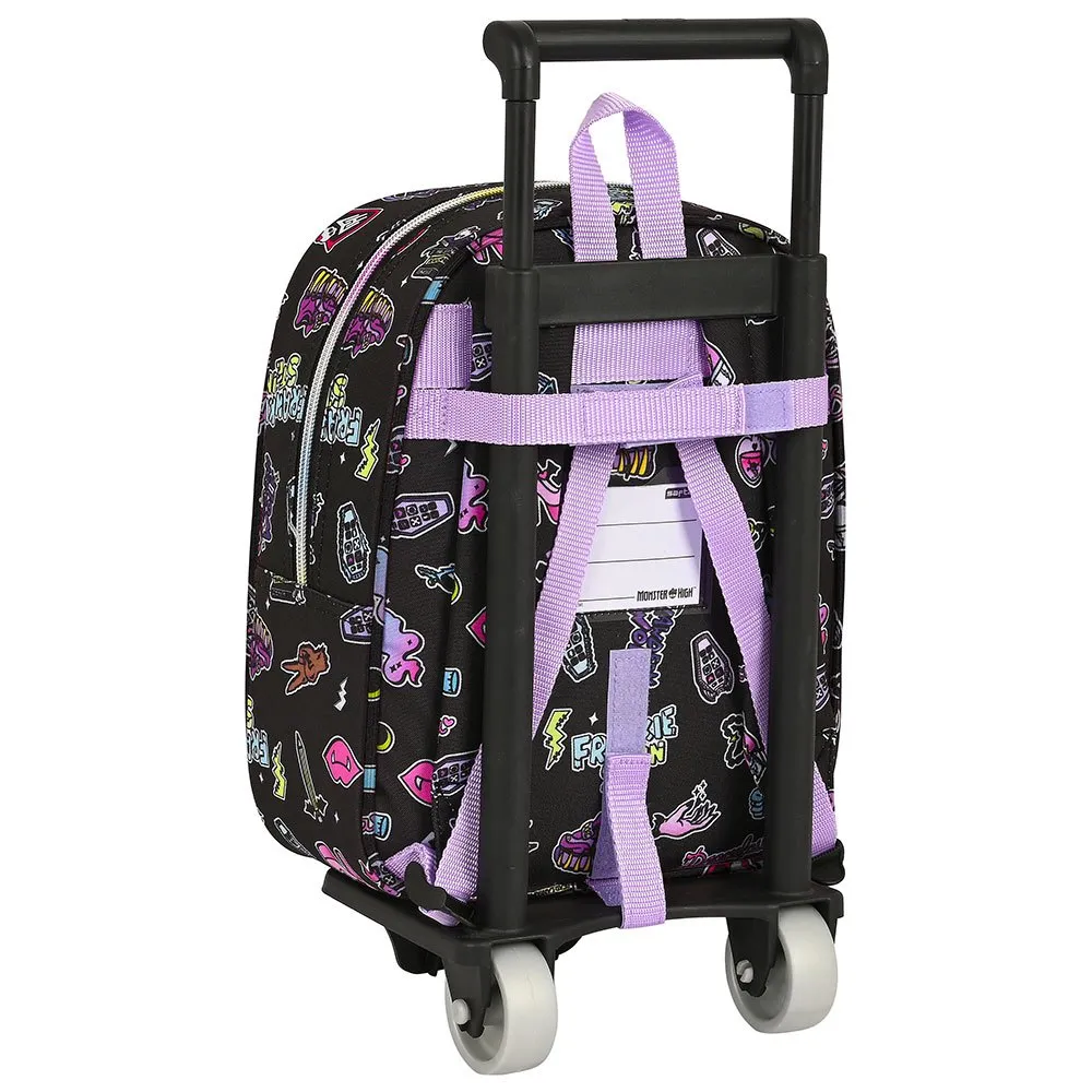 Safta Monster High Creep Mini 232 Ryggsäck Med Hjul, Multicolor Safta Monster High Creep Mini 232 Ryggsäck Med Hjul, Multicolor